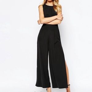 NWT CHIC BLACK FINDERS KEEPERS LOW BACK JUMPSUIT